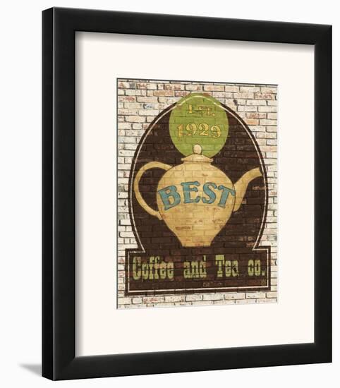 Best Coffee and Tea-Avery Tillmon-Framed Art Print