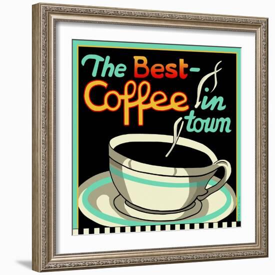 Best Coffee in Town-Kate Ward Thacker-Framed Giclee Print