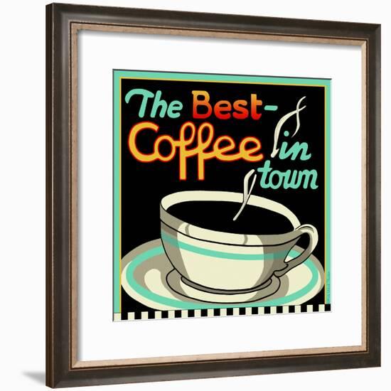 Best Coffee in Town-Kate Ward Thacker-Framed Giclee Print