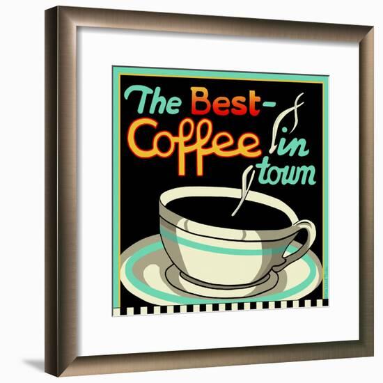 Best Coffee in Town-Kate Ward Thacker-Framed Giclee Print