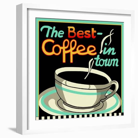 Best Coffee in Town-Kate Ward Thacker-Framed Giclee Print