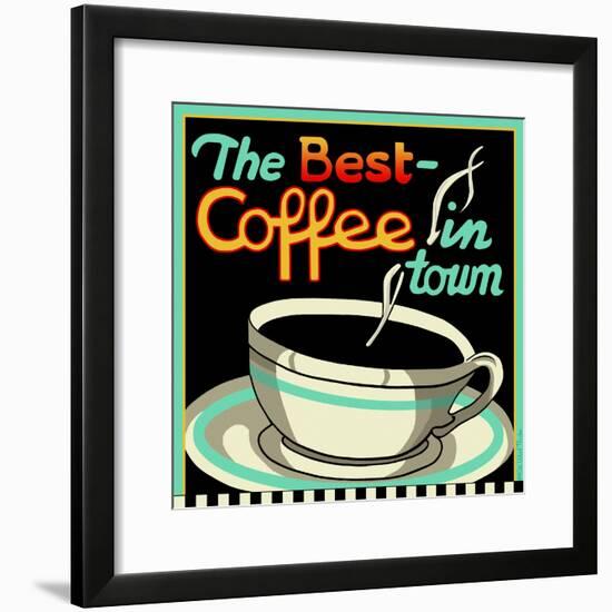 Best Coffee in Town-Kate Ward Thacker-Framed Giclee Print