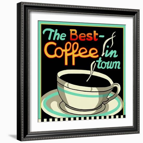 Best Coffee in Town-Kate Ward Thacker-Framed Giclee Print