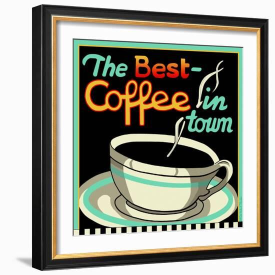 Best Coffee in Town-Kate Ward Thacker-Framed Giclee Print