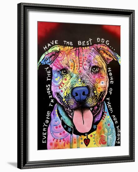 Best Dog-Dean Russo-Framed Giclee Print