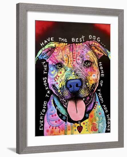 Best Dog-Dean Russo-Framed Giclee Print