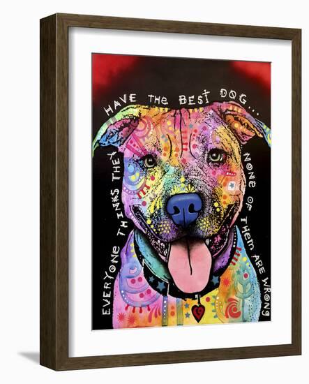 Best Dog-Dean Russo-Framed Giclee Print