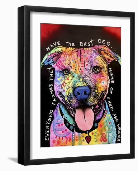 Best Dog-Dean Russo-Framed Giclee Print