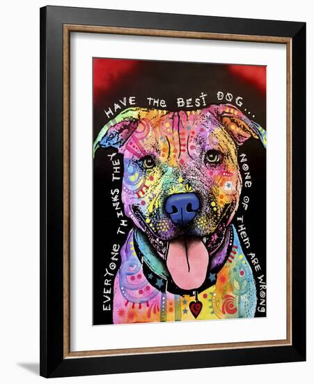 Best Dog-Dean Russo-Framed Giclee Print