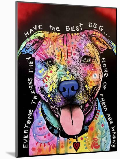 Best Dog-Dean Russo-Mounted Giclee Print