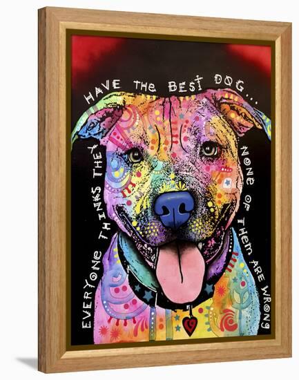 Best Dog-Dean Russo-Framed Premier Image Canvas