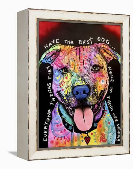 Best Dog-Dean Russo-Framed Premier Image Canvas