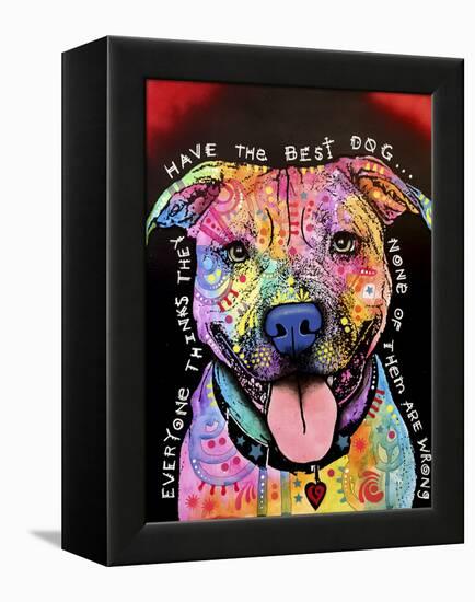 Best Dog-Dean Russo-Framed Premier Image Canvas