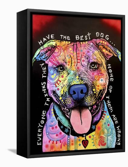 Best Dog-Dean Russo-Framed Premier Image Canvas