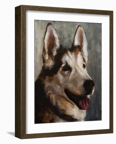 Best Friend I-Walt Johnson-Framed Art Print