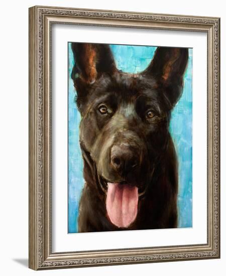 Best Friend II-Walt Johnson-Framed Art Print