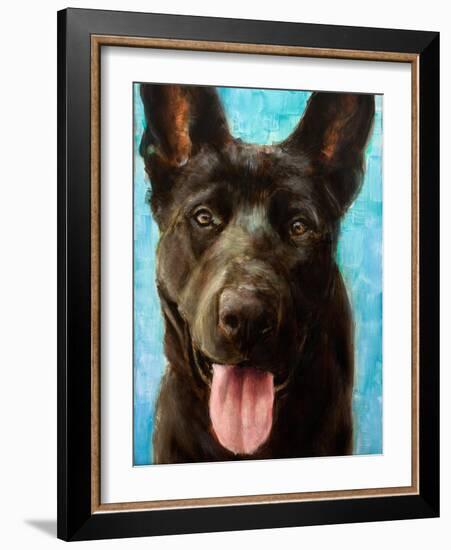 Best Friend II-Walt Johnson-Framed Art Print