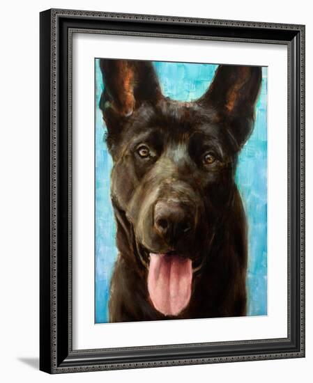 Best Friend II-Walt Johnson-Framed Art Print