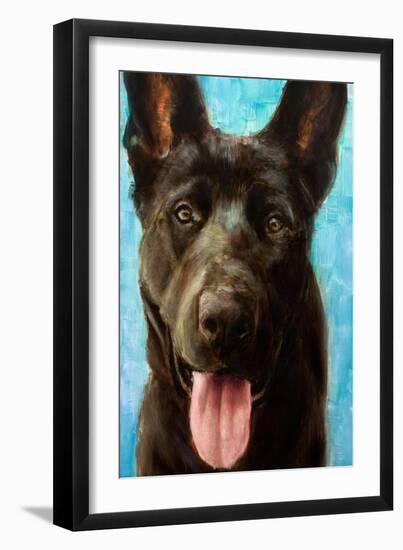 Best Friend II-Walt Johnson-Framed Art Print