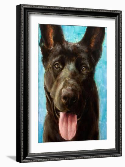 Best Friend II-Walt Johnson-Framed Art Print