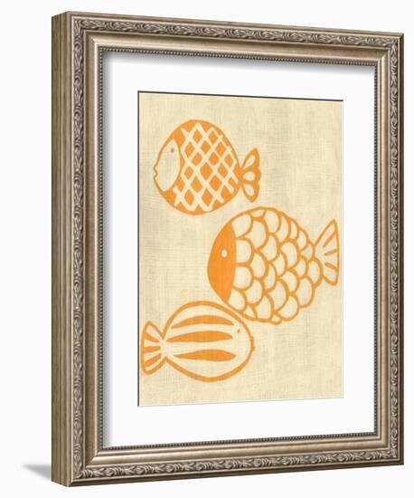 Best Friends - Fish-Chariklia Zarris-Framed Art Print