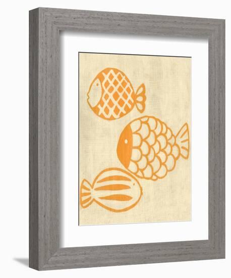 Best Friends - Fish-Chariklia Zarris-Framed Art Print