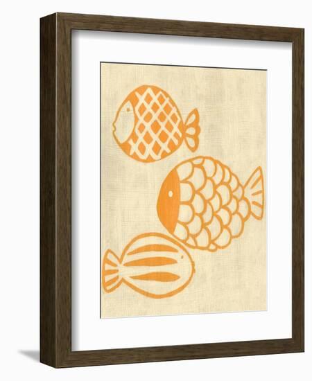 Best Friends - Fish-Chariklia Zarris-Framed Art Print