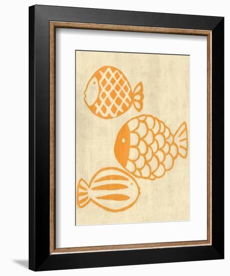 Best Friends - Fish-Chariklia Zarris-Framed Art Print