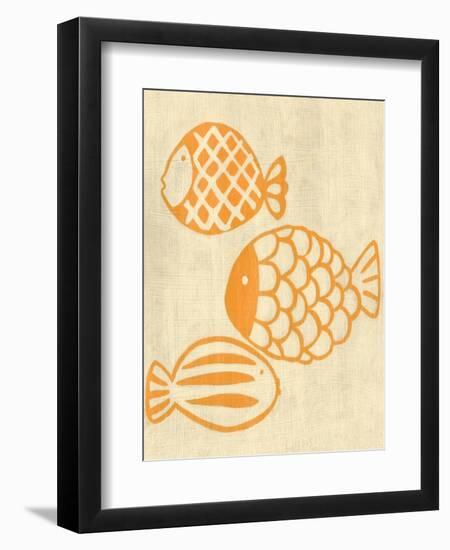 Best Friends - Fish-Chariklia Zarris-Framed Art Print