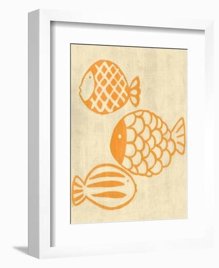 Best Friends - Fish-Chariklia Zarris-Framed Art Print