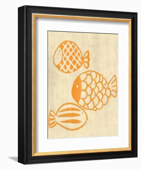 Best Friends - Fish-Chariklia Zarris-Framed Art Print