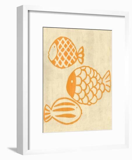 Best Friends - Fish-Chariklia Zarris-Framed Art Print