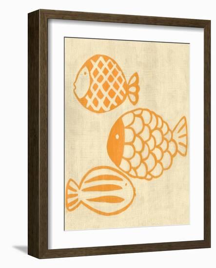 Best Friends - Fish-Chariklia Zarris-Framed Art Print