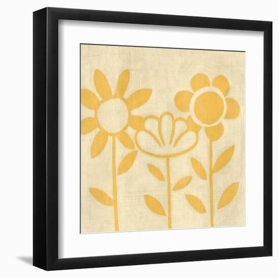 Best Friends - Flowers-Chariklia Zarris-Framed Art Print