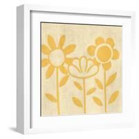 Best Friends - Flowers-Chariklia Zarris-Framed Art Print