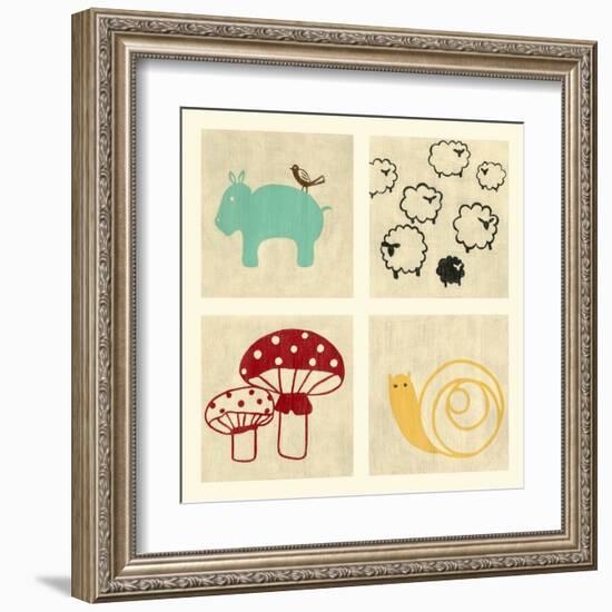 Best Friends Forever I-Chariklia Zarris-Framed Art Print