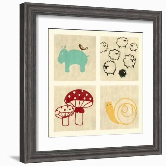 Best Friends Forever I-Chariklia Zarris-Framed Art Print