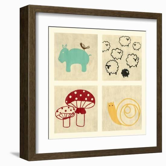 Best Friends Forever I-Chariklia Zarris-Framed Art Print