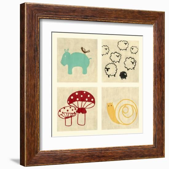 Best Friends Forever I-Chariklia Zarris-Framed Art Print