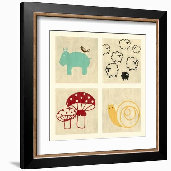 Best Friends Forever I-Chariklia Zarris-Framed Art Print