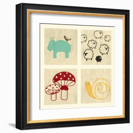 Best Friends Forever I-Chariklia Zarris-Framed Art Print