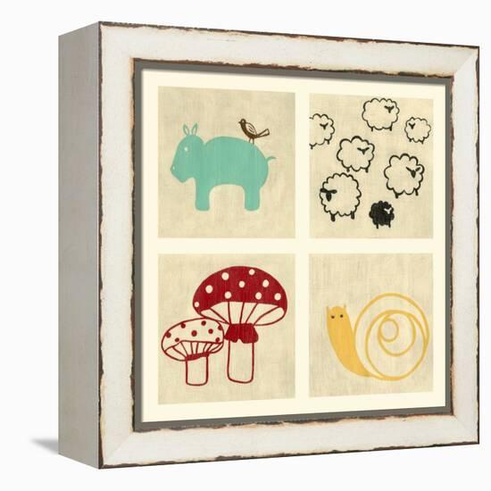 Best Friends Forever I-Chariklia Zarris-Framed Stretched Canvas