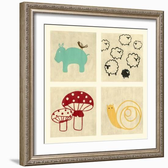 Best Friends Forever I-Chariklia Zarris-Framed Art Print