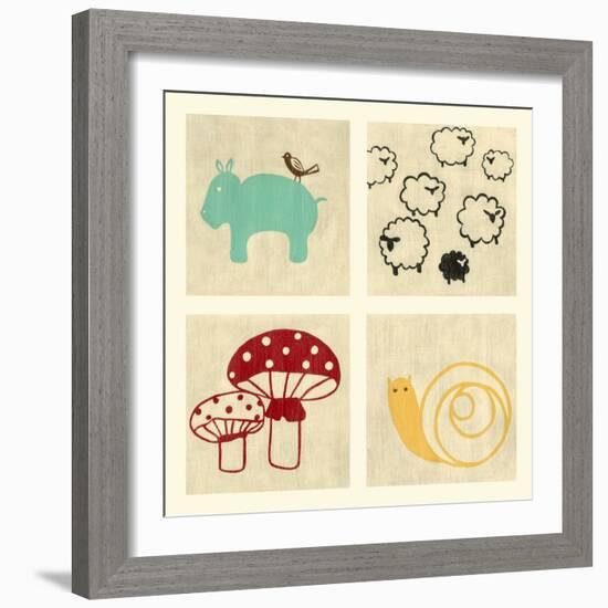 Best Friends Forever I-Chariklia Zarris-Framed Art Print