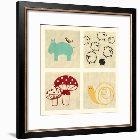 Best Friends Forever I-Chariklia Zarris-Framed Art Print