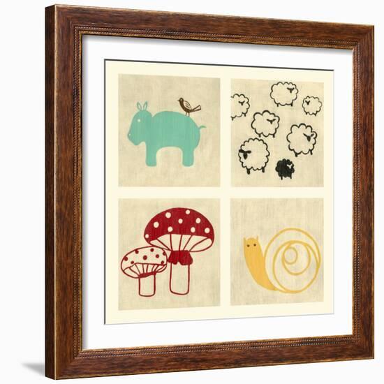 Best Friends Forever I-Chariklia Zarris-Framed Art Print