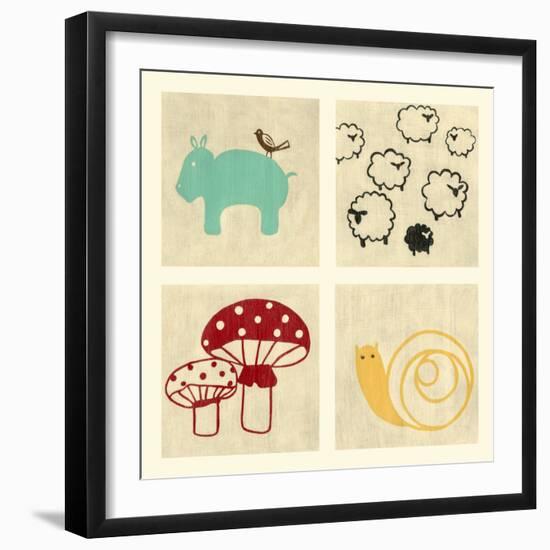 Best Friends Forever I-Chariklia Zarris-Framed Art Print