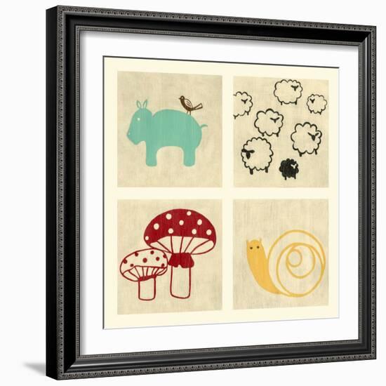 Best Friends Forever I-Chariklia Zarris-Framed Art Print