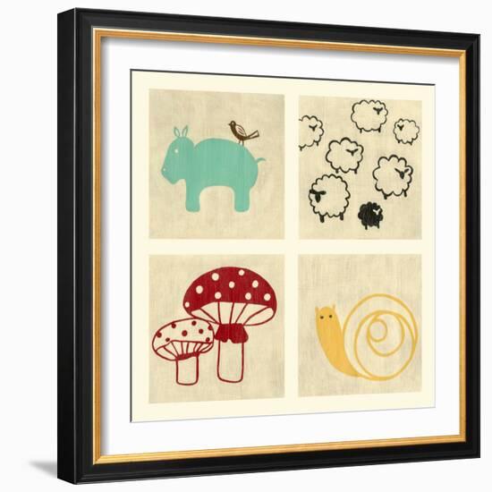 Best Friends Forever I-Chariklia Zarris-Framed Art Print