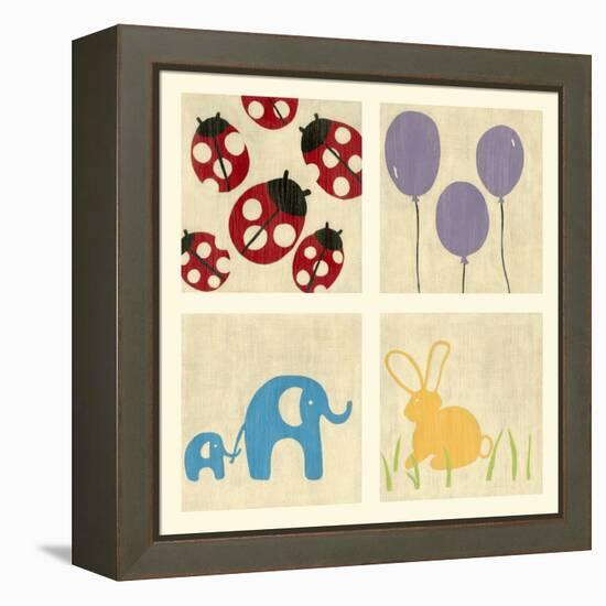 Best Friends Forever II-Chariklia Zarris-Framed Stretched Canvas
